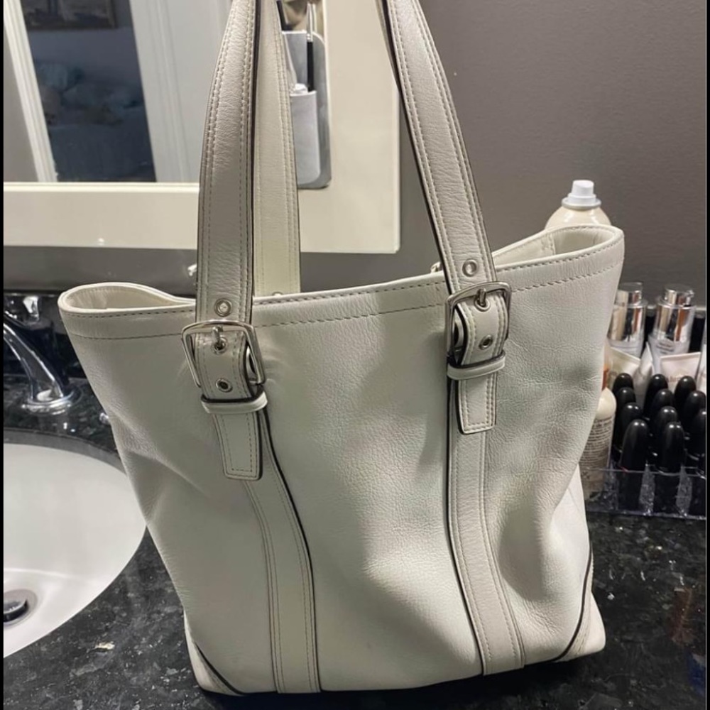 White Coach Tote